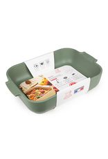 Peugeot France Appolia Vierkante Keramische Ovenschaal Varengroen 36cm