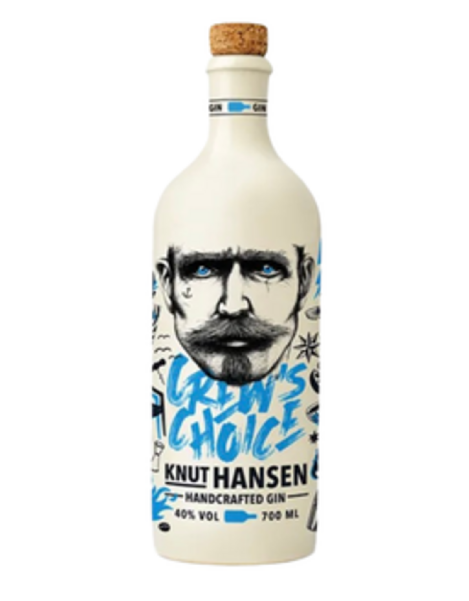 Gin Knut Hansen Crew's Choice 40% Vol. 70cl