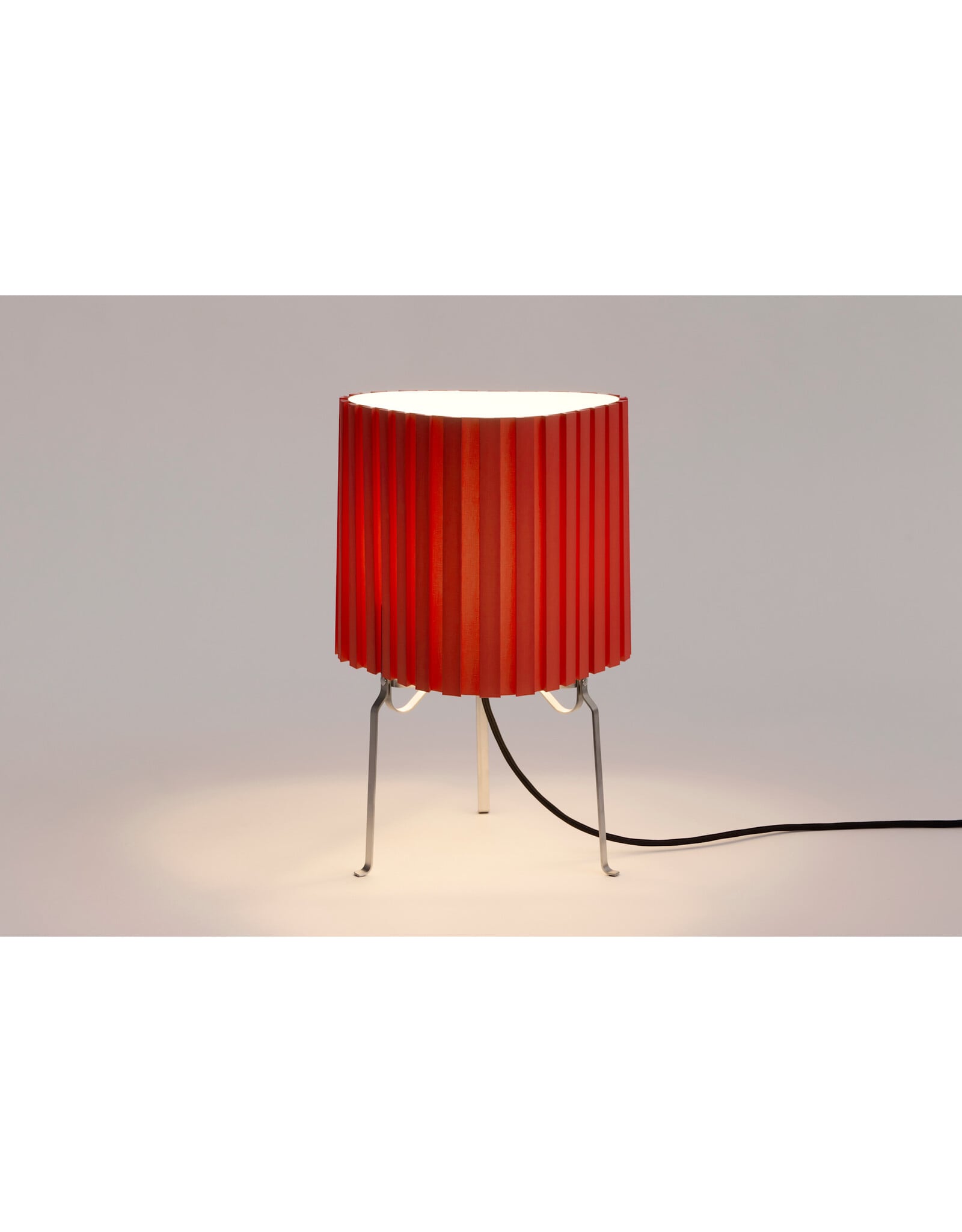 HAY Canelé Table Lamp-370-Tomato red