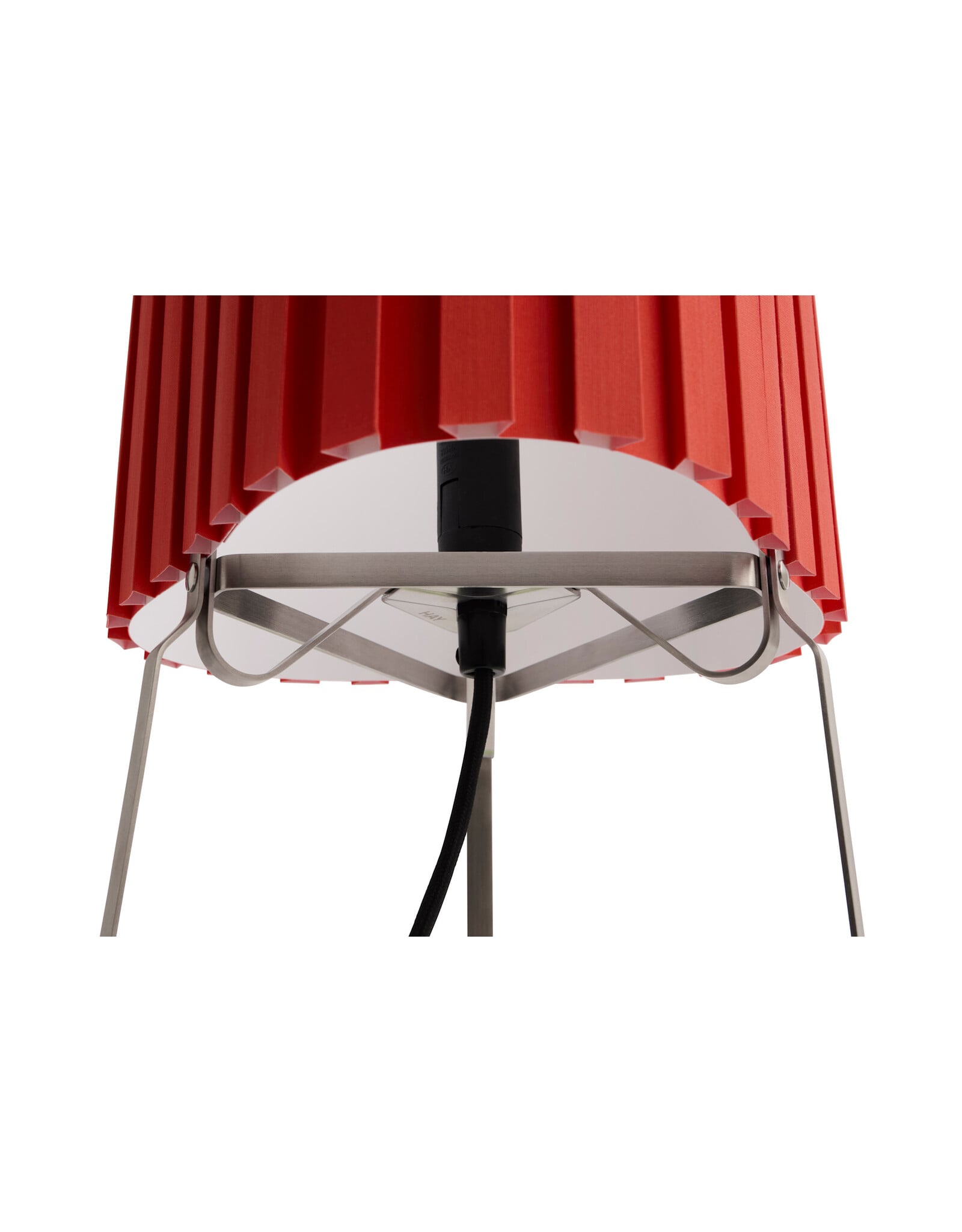 HAY Canelé Table Lamp-370-Tomato red