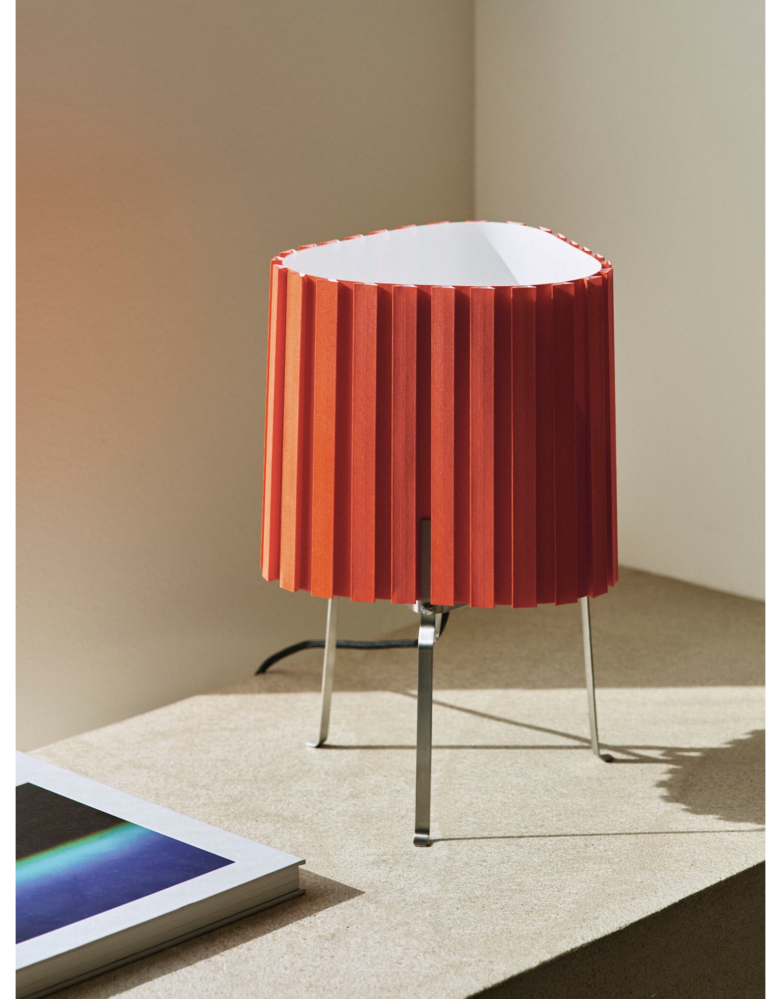 HAY Canelé Table Lamp-370-Tomato red