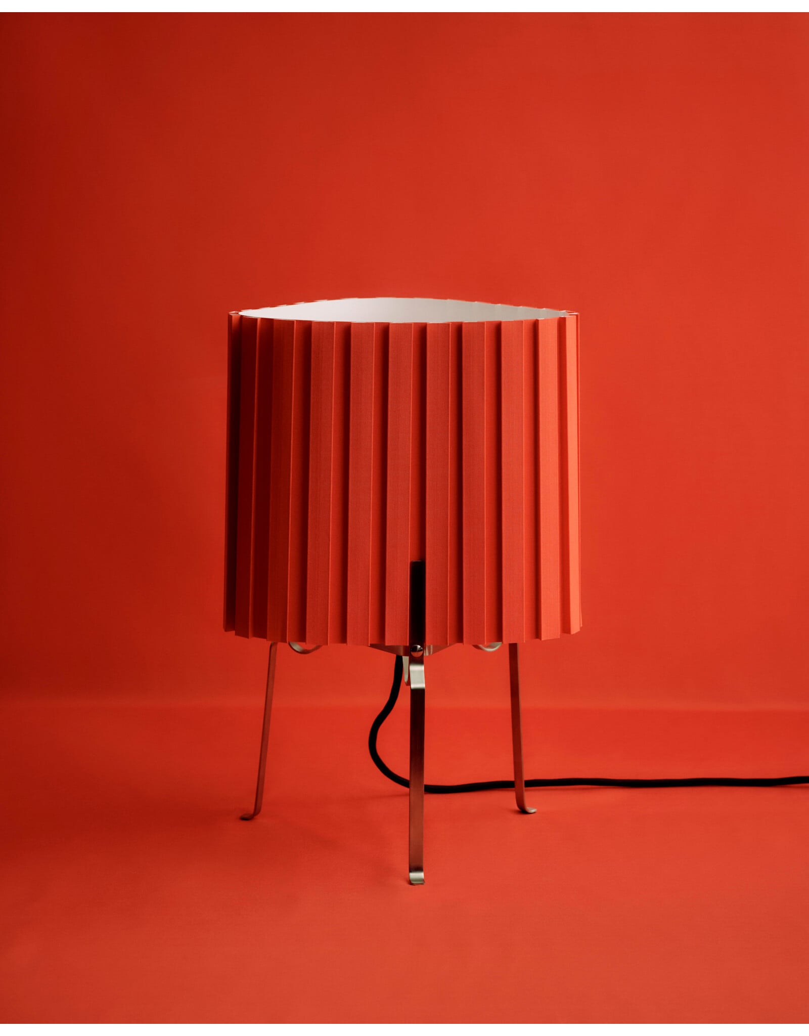 HAY Canelé Table Lamp-370-Tomato red