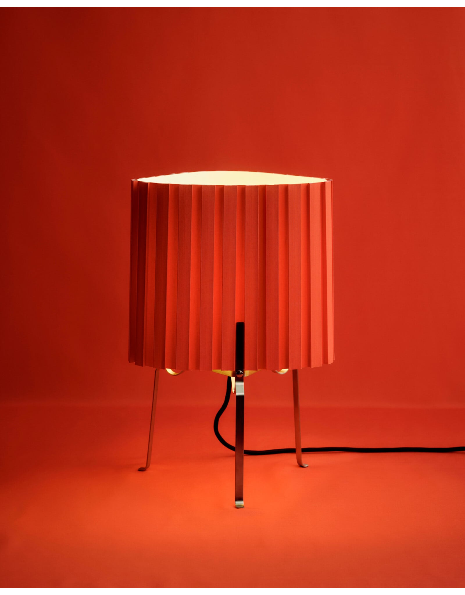 HAY Canelé Table Lamp-370-Tomato red