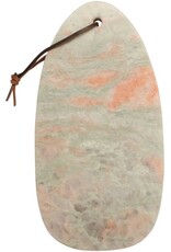 Cutting board, marble, light green, 30x15 cm