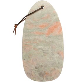 Cutting board, marble, light green, 30x15 cm
