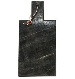 Cutting board, marble, black, 30x15 cm