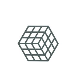 ZONE Denmark Trivet Cube Cactus