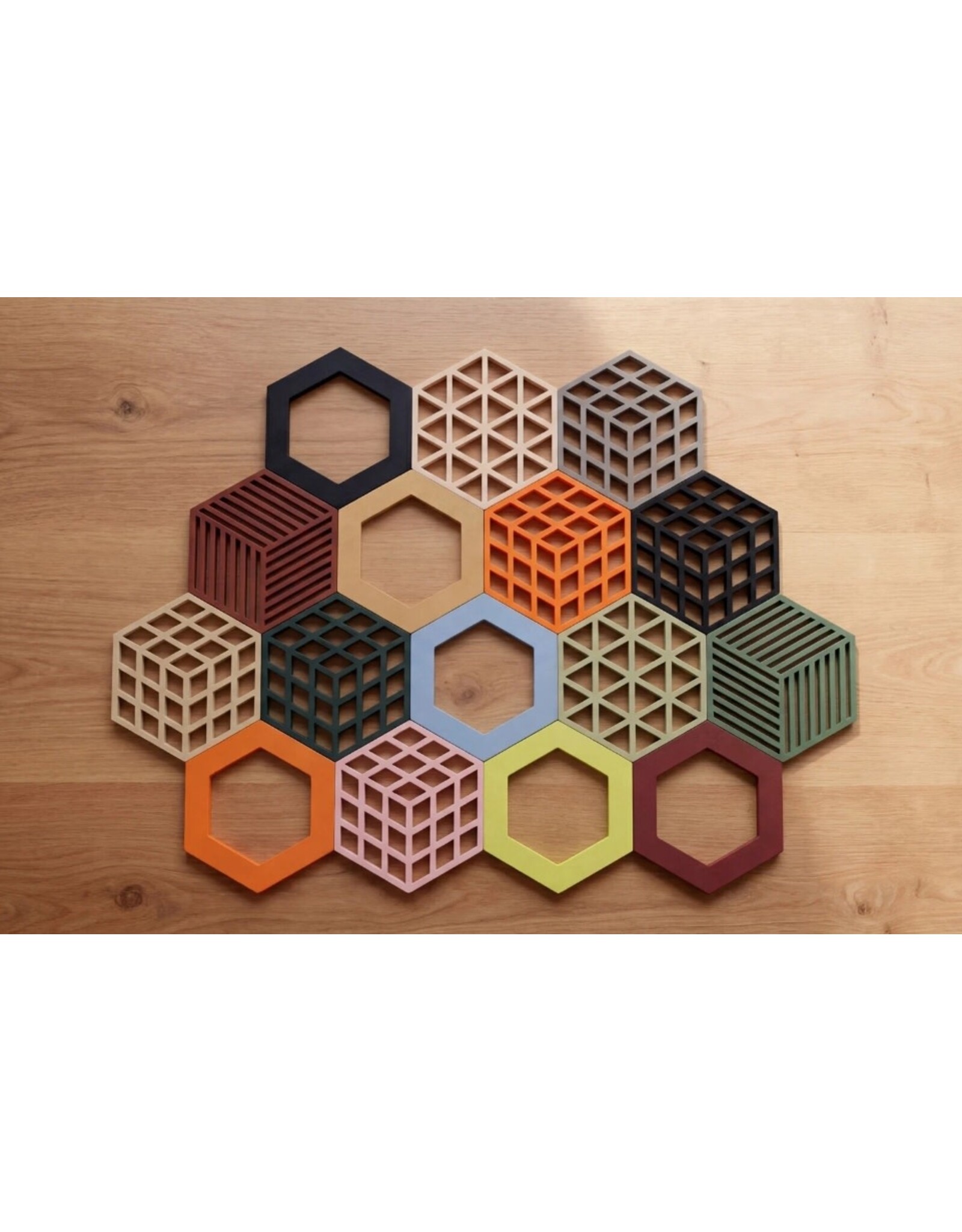 ZONE Denmark Trivet Cube Rose