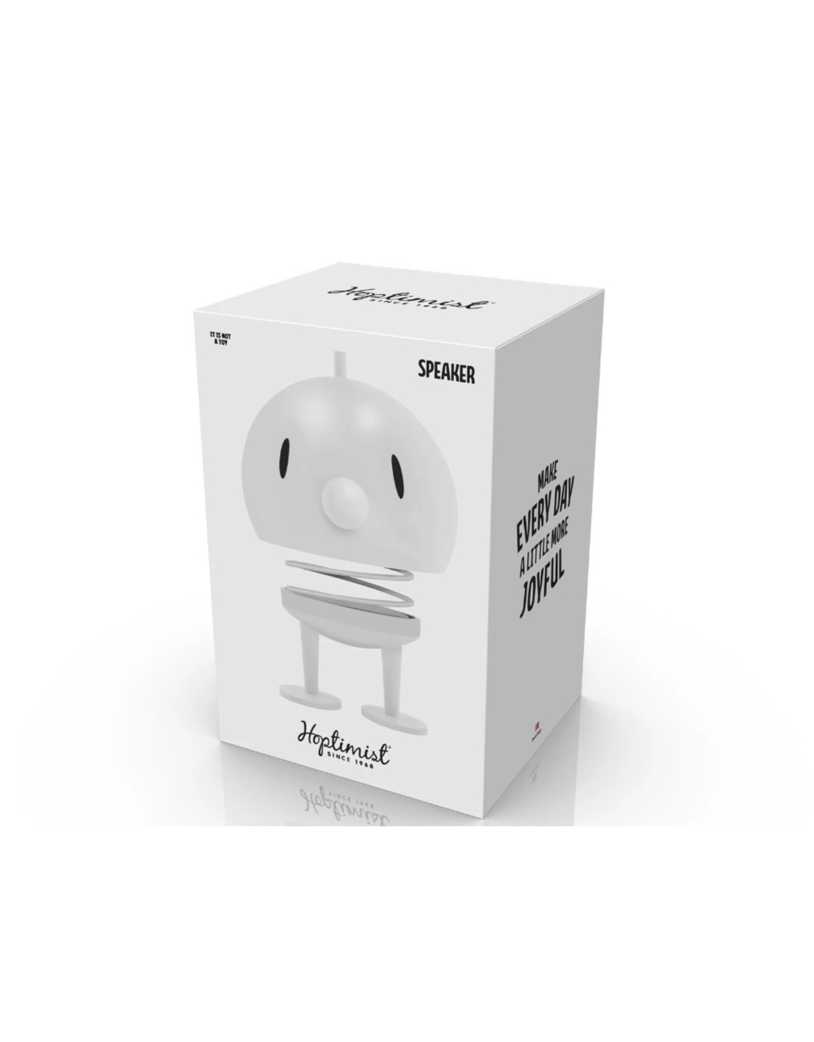 Hoptimist Hoptimist Soft Bumble Speaker 15 x 15 x 23 cm XL Soft White