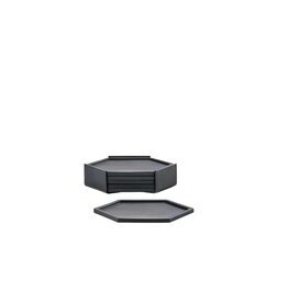 ZONE Denmark Coaster Bold 6 pcs Black
