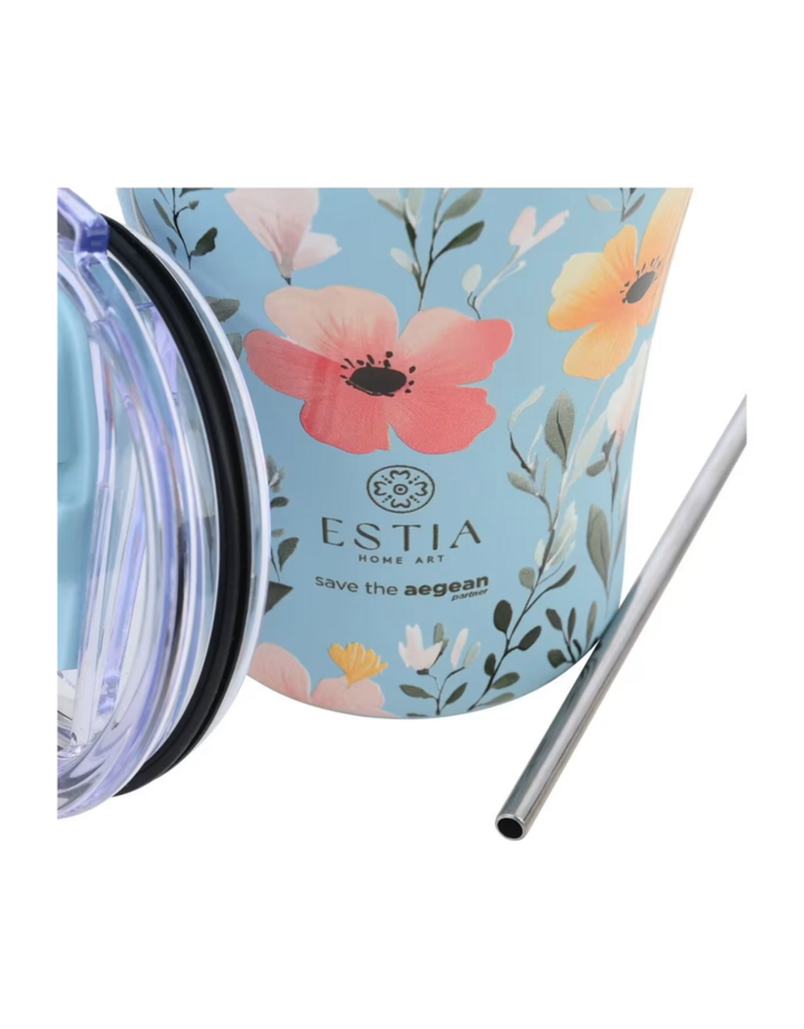 Estia Harm Coffee Mug Save the Aegean 350ml Sky Garden