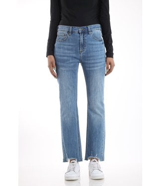 Bianco jeans 222510-MediumBlue  Eliza Cropped flair jeans