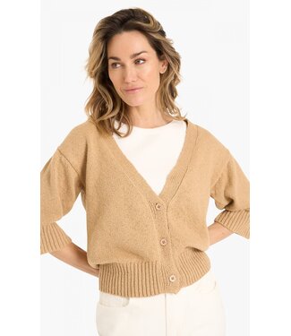 Aimée the Label Vanessa-Sand  Cardigan