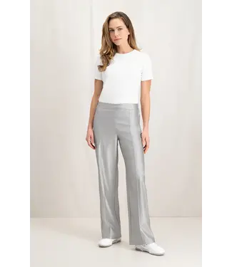 YAYA 01-309108-402/99290  Metallic faux leather wide leg trousers