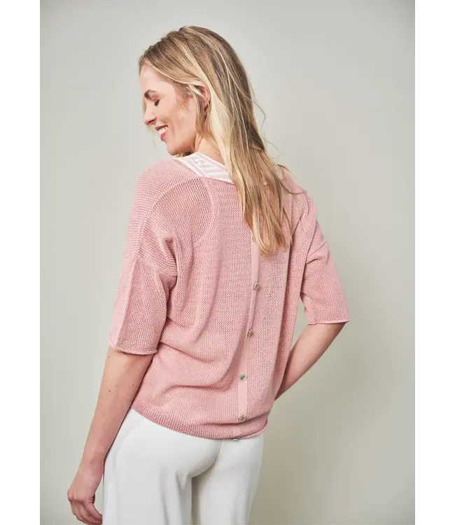 Prato-Egret/PeachBeige  Top - Jersey