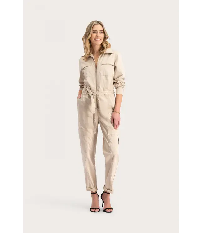 SS24024/CubanSand  Milano Jumpsuit