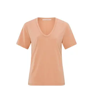 YAYA 01-719023-403/51322  Basic T-shirt with round neck and short sleeves in slim fit