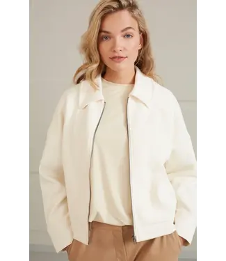 YAYA 01-519027-403/99293  Oversized jersey jacket with collar