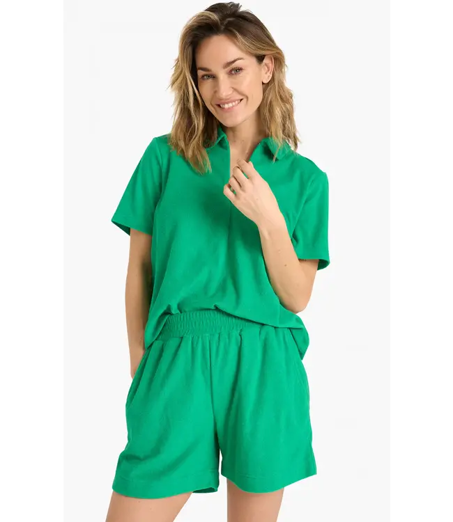 PoloA-Green  Polo top