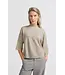YAYA 01-000437-501/40002  Soft sweater with high neck and three-quarter sleeves