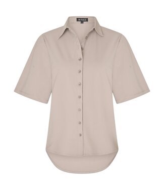 Mi Piace MP202502/Taupe  Blouse Wijde Mouw
