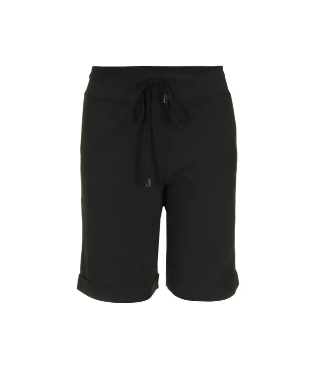 MP202423/Black  Broek Bermuda