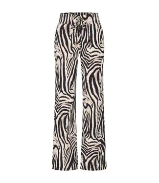 Mi Piace MP202089ZAPT/Black|Kit  Broek Straight Zebra Print