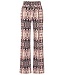 Mi Piace MP202089BKPT/GrapeApple|Kit  Broek Straight Batik Print