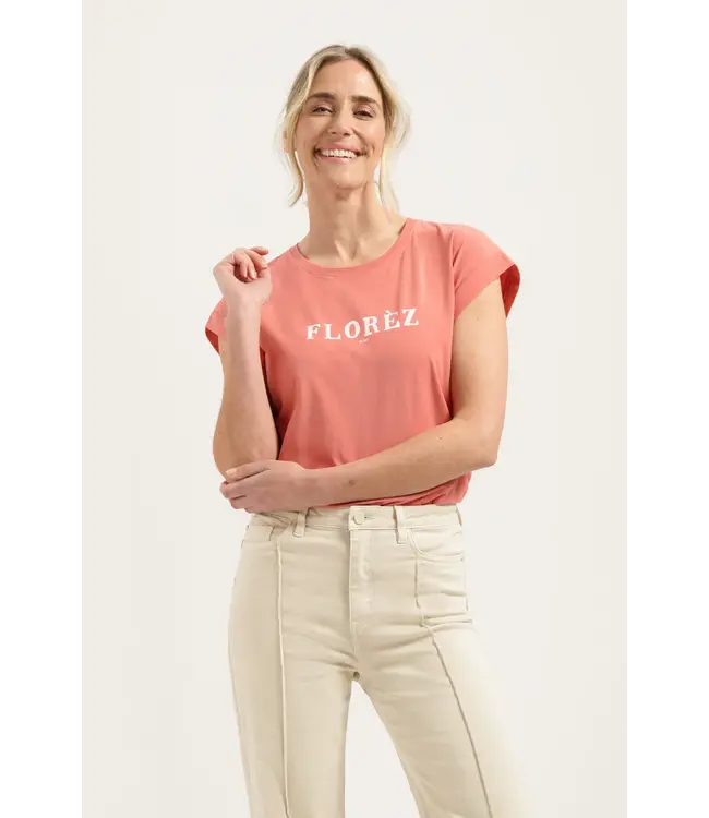 CR0075/Peach  Fien T-shirt