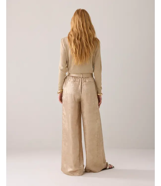 4s2550-12114/000707-Sesame  Pants Metallic Lamee