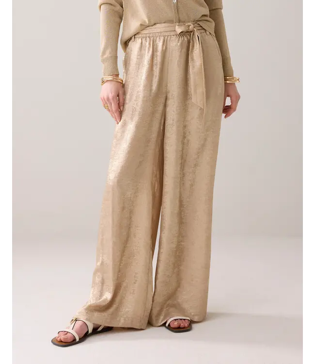 4s2550-12114/000707-Sesame  Pants Metallic Lamee