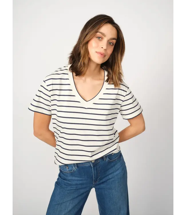 168630/Spellbound  MMNani V-SS Stripe Tee