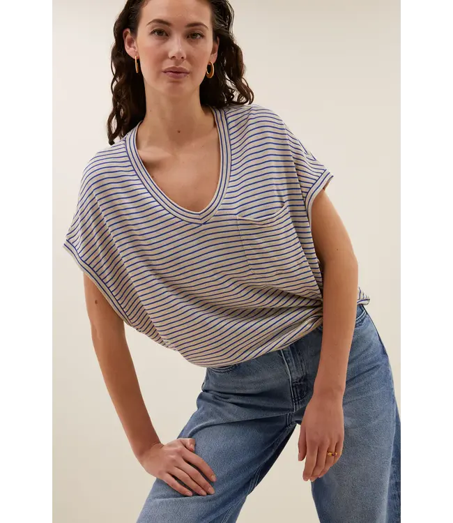 25111016 Tyler small stripe top