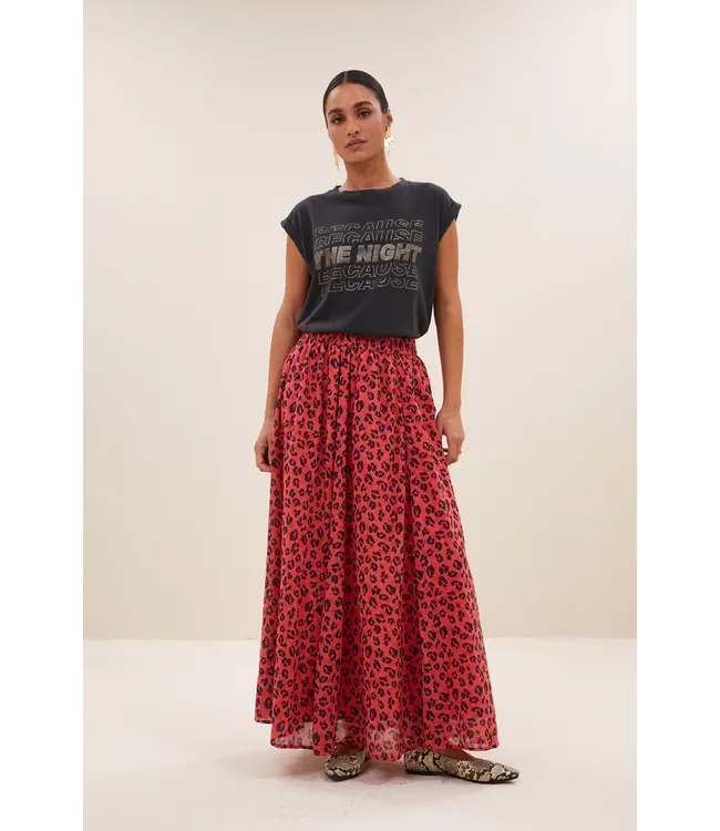 25518101/redcheetahprint  ruby red cheetah skirt
