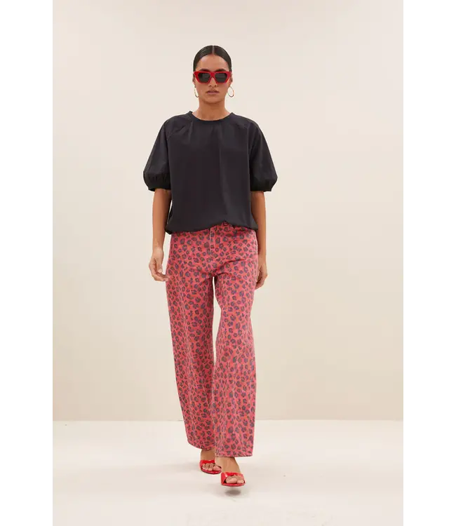 25518035/redcheetahprint  lew red cheetah pants