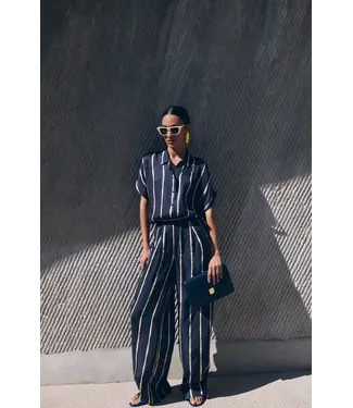 by-bar 25518026/bluetiedyestripe  benji tie dye stripe pants