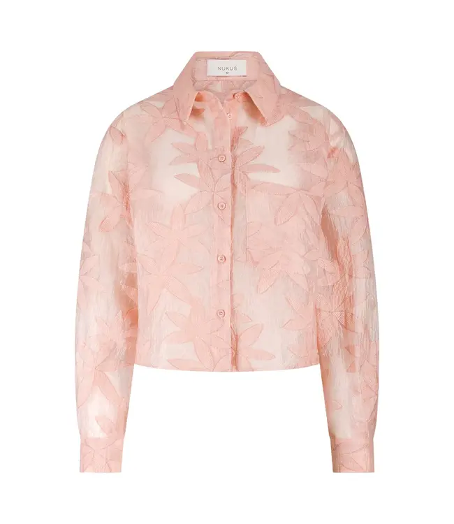 NKF02024/DustyPink  Sorrento Blouse Flower