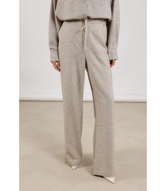 NKF09014/Sand  Vera Pants Strass