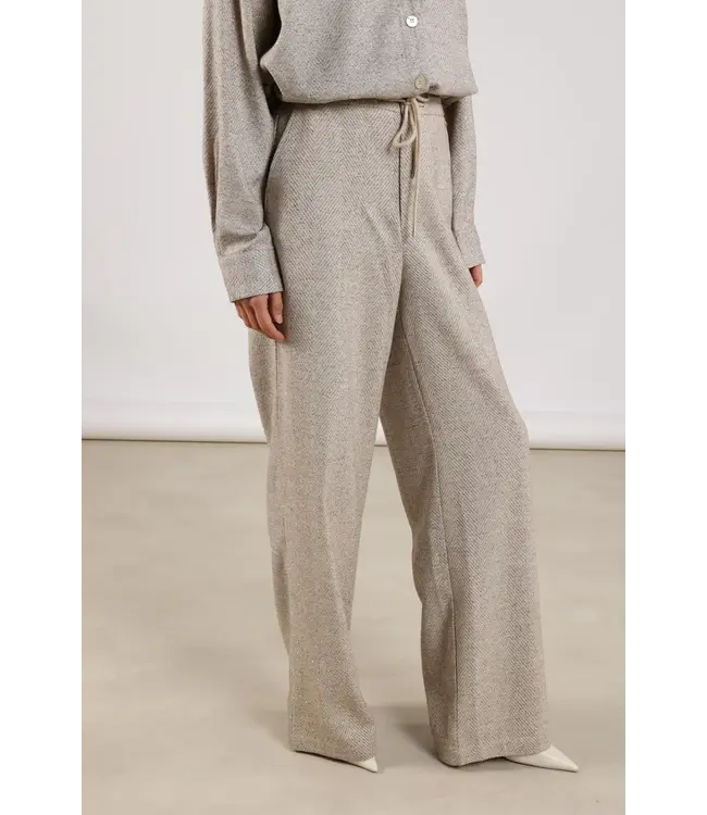 NKF09014/Sand  Vera Pants Strass