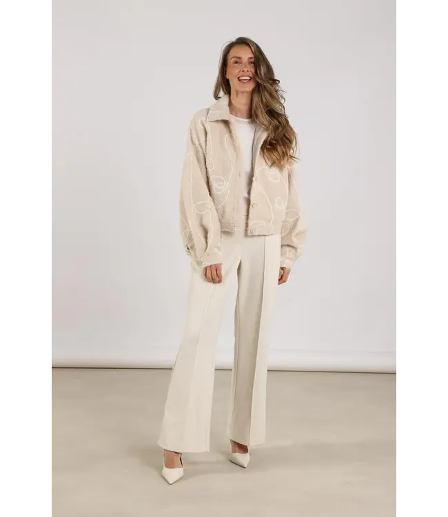 NKS09008/OffWhite  Jill Pants Scuba