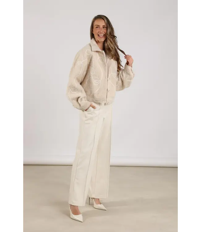 NKS09008/OffWhite  Jill Pants Scuba