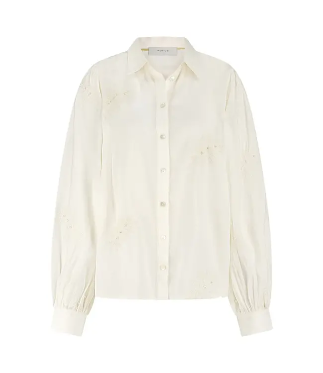 NKF02012/OffWhite  Milanova Blouse Pearl