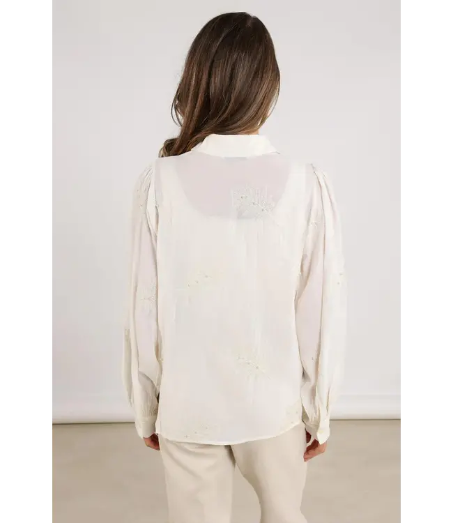 NKF02012/OffWhite  Milanova Blouse Pearl
