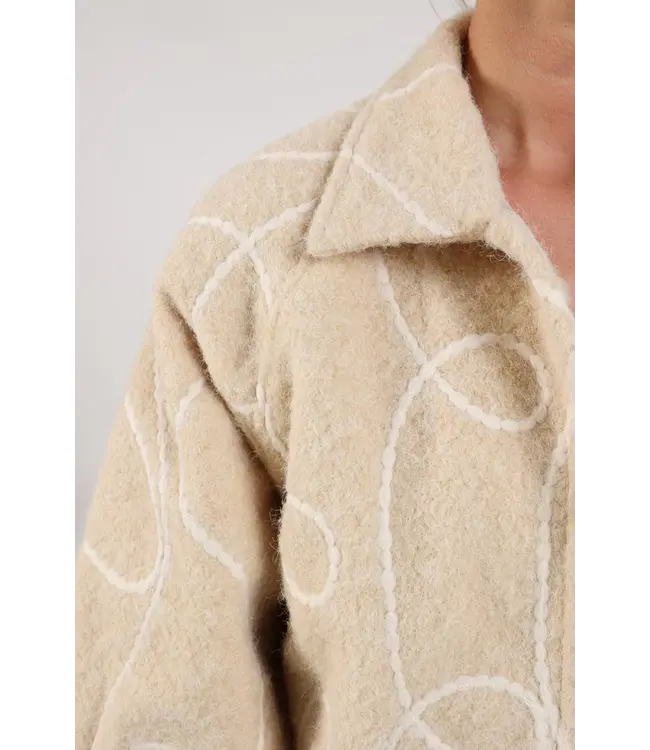 NKF13017/Sand  Milou Jacket