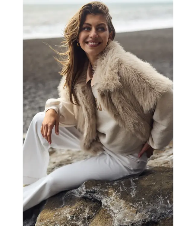 NKF03017/SandMelange  Muse Pullover