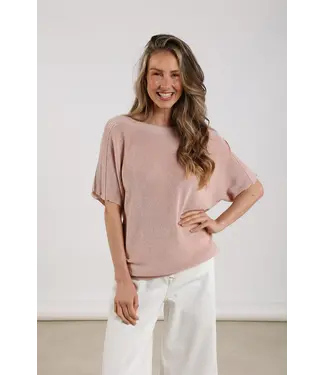 NUKUS NKF01054/DustyPink  Merla Top Lurex