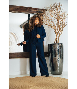 Label Dot 2527020/Donkerblauw  Davina