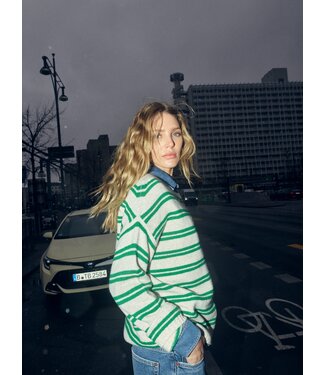 Mos Mosh 173210/Amazon  MMKhai Two Stripe Knit