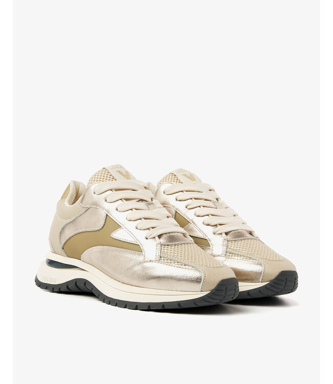 62343-03-800 Usher Riggs Cross combi - Platino Sneakers