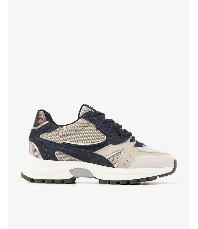 62297-03-603 Danae Vicky Zanza combi - Blue Sneakers